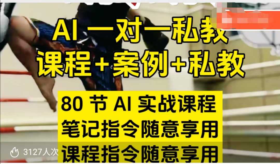 AI指令实战课，课程+案例，80节AI实战课程，笔记指令随意享用，课程指令随意享用-不二学院